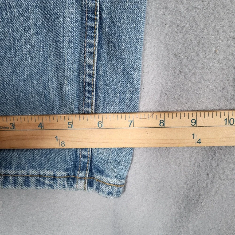Levi's 511 Slim Jeans Men's 32x32 Blue Light Wash Denim 100% Cotton Skinny Distr